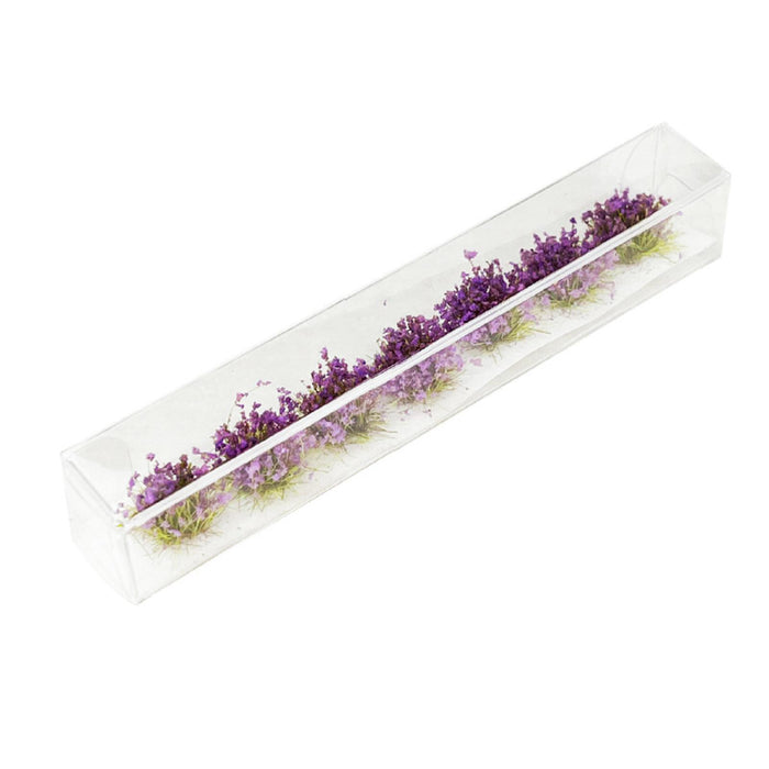 Crofta 7x 1:35 1:48 1:72 1:87 Miniature Grass for Landscape Layout Railroad Scenery Violet