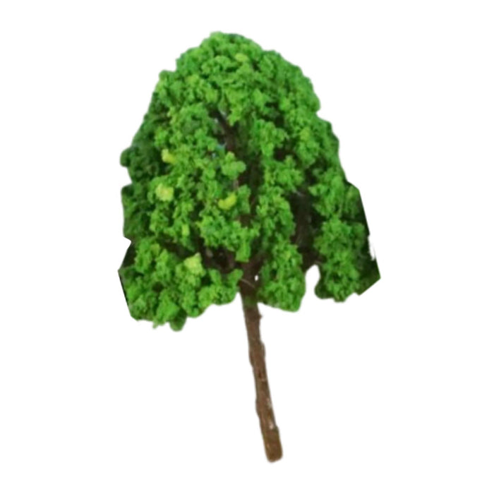 Crofta 50x Model Trees Accessories Miniature Trees for Landscape Railway DIY Crafts green