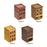 Crofta 1/72 Wooden Architecture 3D Puzzle Unique Buildings DIY Kits for Birthday Gift Style A