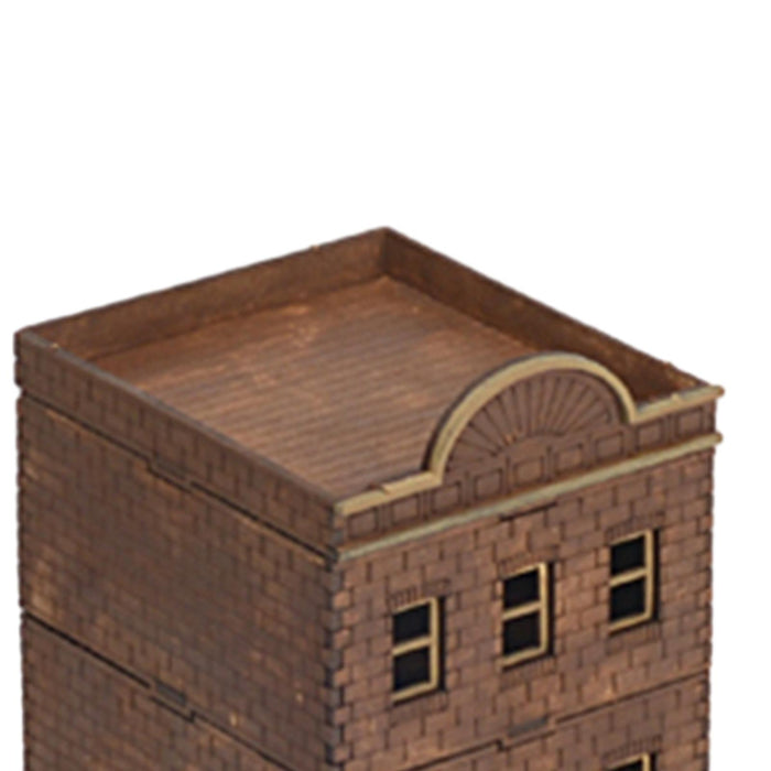 Crofta 1/72 Wooden Architecture 3D Puzzle Unique Buildings DIY Kits for Birthday Gift Style D