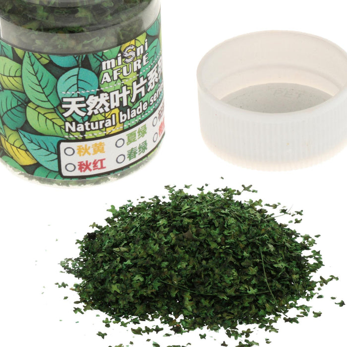 Crofta Model Scenery Leaf 56ml for Railway DIY Mini Model Artificial Grass Modeling Spring Green