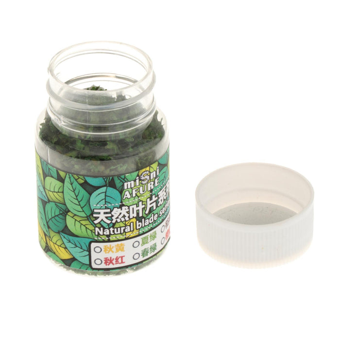 Crofta Model Scenery Leaf 56ml for Railway DIY Mini Model Artificial Grass Modeling Spring Green