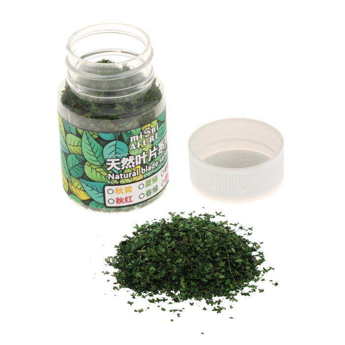 Crofta Model Scenery Leaf 56ml for Railway DIY Mini Model Artificial Grass Modeling Spring Green