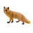 Crofta Animal Figure Lifelike Simulation Wild Animal Statue Birthday Study Presents Red Fox