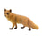 Crofta Animal Figure Lifelike Simulation Wild Animal Statue Birthday Study Presents Red Fox