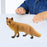 Crofta Animal Figure Lifelike Simulation Wild Animal Statue Birthday Study Presents Red Fox