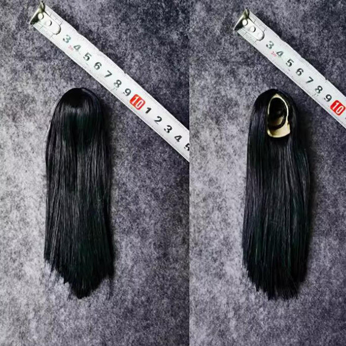 Crofta 1/6 Scale Woman Doll Hair Hair Wig for 12 inch Female Figures Accessories