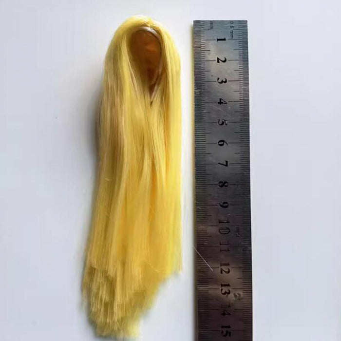 Crofta 1/6 Scale Woman Doll Hair Hair Wig for 12 inch Female Figures Accessories