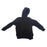 Crofta 1/12 Scale Male Figure Hoodies Top for 6 inch Male Collectable Action Figure Black