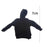 Crofta 1/12 Scale Male Figure Hoodies Top for 6 inch Male Collectable Action Figure Black