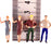 Crofta 1:64 People Figure Tiny People Model for Micro Landscapes Diorama Decoration Male Khaki