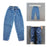 Crofta 1/6 Scale Action Figures Jeans Costume Kids Adults Gifts 12" Figure Trousers blue