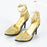 Crofta 1/6 Figure High Heeled Sandals Doll High Heels Model for 12 inch Figure Body Gold