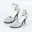 Crofta 1/6 Figure High Heeled Sandals Doll High Heels Model for 12 inch Figure Body Silver