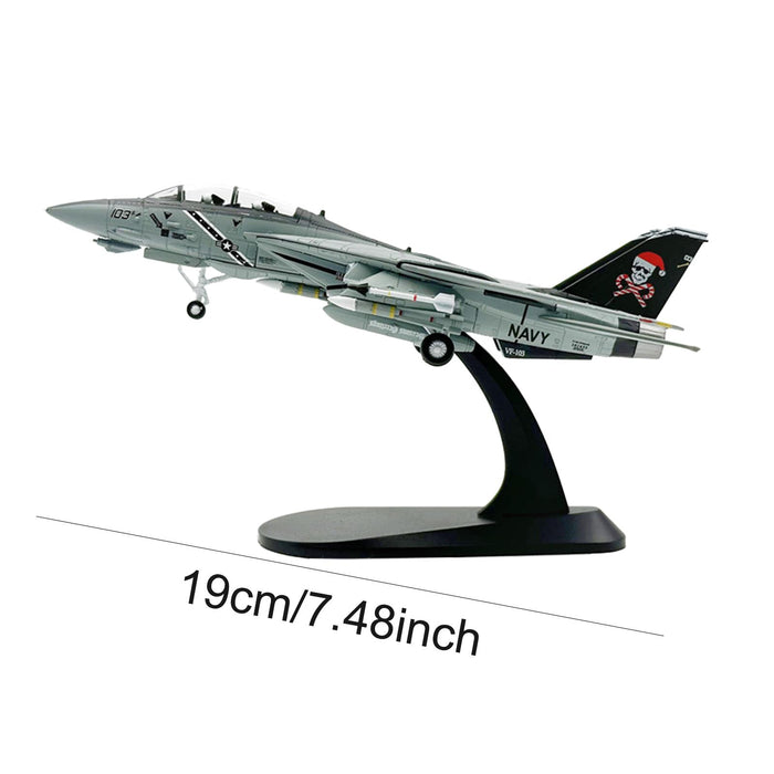 Crofta 1/100 Fighter Model Home Decor Simulation Airplane Model for Bar Home Office