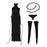 Crofta 1:6 Female Tie up Dress Set Women Costume 12'' Action Figures Body Accessory