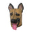 Crofta German Cute Dog Mask Scary Mask for Carnival Halloween Fancy Dress Party