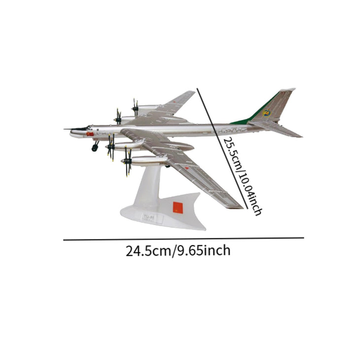 Crofta 1/200 Scale Diecast Model Plane Alloy Gift for TV Cabinet Living Room Office Style B