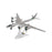 Crofta 1/200 Scale Diecast Model Plane Alloy Gift for TV Cabinet Living Room Office Style C