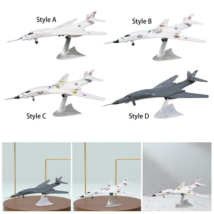 Crofta 1/144 Scale Aircraft Model Collection Aircraft Ornament for Living Room Cafe Style A