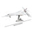 Crofta 1/144 Scale Aircraft Model Collection Aircraft Ornament for Living Room Cafe Style A