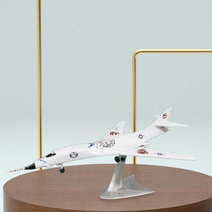 Crofta 1/144 Scale Aircraft Model Collection Aircraft Ornament for Living Room Cafe Style B