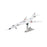 Crofta 1/144 Scale Aircraft Model Collection Aircraft Ornament for Living Room Cafe Style B