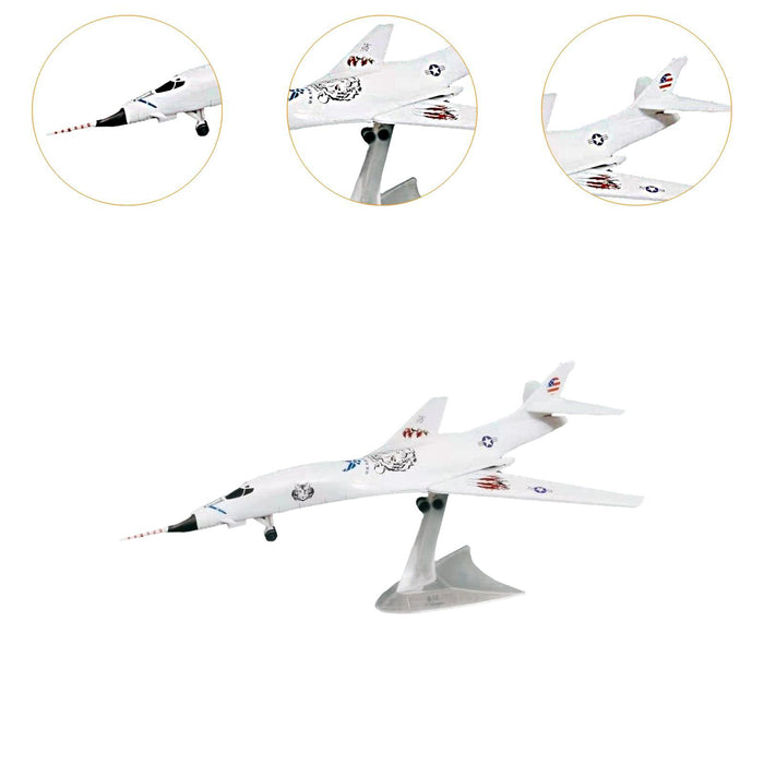 Crofta 1/144 Scale Aircraft Model Collection Aircraft Ornament for Living Room Cafe Style B