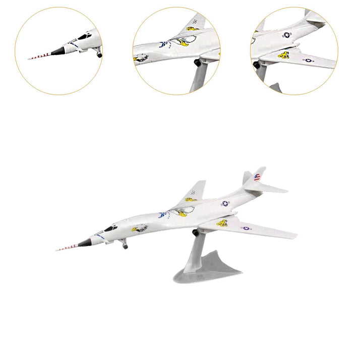 Crofta 1/144 Scale Aircraft Model Collection Aircraft Ornament for Living Room Cafe Style C