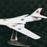 Crofta 1/144 Scale Aircraft Model Collection Aircraft Ornament for Living Room Cafe Style C