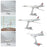 Crofta 1:200 Mini Plane Aircraft Model Desktop Decoration Display Fighter Model Toy Style A