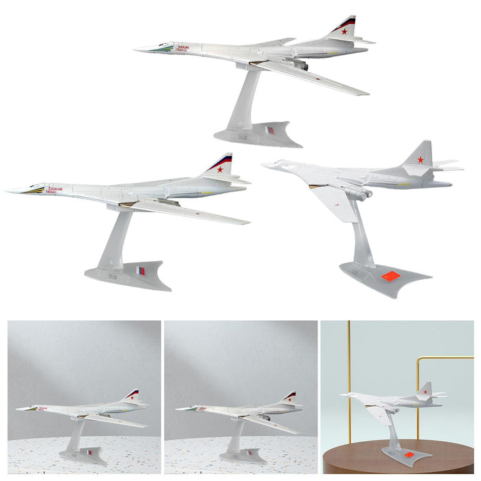 Crofta 1:200 Mini Plane Aircraft Model Desktop Decoration Display Fighter Model Toy Style A