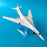 Crofta 1:200 Mini Plane Aircraft Model Desktop Decoration Display Fighter Model Toy Style B