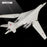 Crofta 1:200 Mini Plane Aircraft Model Desktop Decoration Display Fighter Model Toy Style C