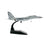 Crofta Aircraft Model 1/100 Scale with Display Base Model Plane for Adults Boy Gift