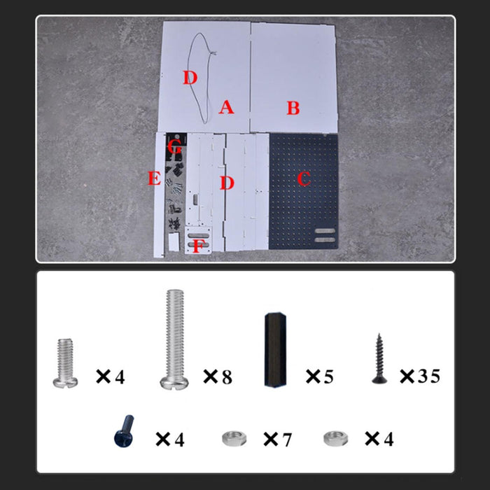 Crofta Model Kit Tool Tools Storage Work Table for Assembly Hobby Car Cut and Grind