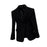 Crofta 1/6 Scale Figure Clothes Suit Coat Mini Fashion for 12inch Male Dolls Figure Black