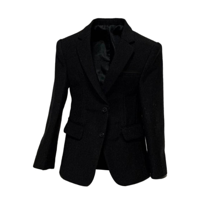 Crofta 1/6 Scale Figure Clothes Suit Coat Mini Fashion for 12inch Male Dolls Figure Black