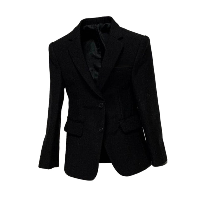 Crofta 1/6 Scale Figure Clothes Suit Coat Mini Fashion for 12inch Male Dolls Figure Black