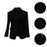 Crofta 1/6 Scale Figure Clothes Suit Coat Mini Fashion for 12inch Male Dolls Figure Black