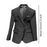 Crofta 1/6 Scale Figure Clothes Suit Coat Mini Fashion for 12inch Male Dolls Figure Gray