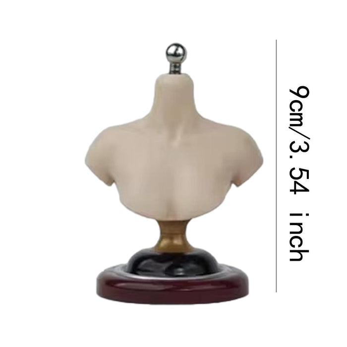 Crofta 1/6 Half Bust Base Stand Accessories for Photographing Exhibition Collection 9cm