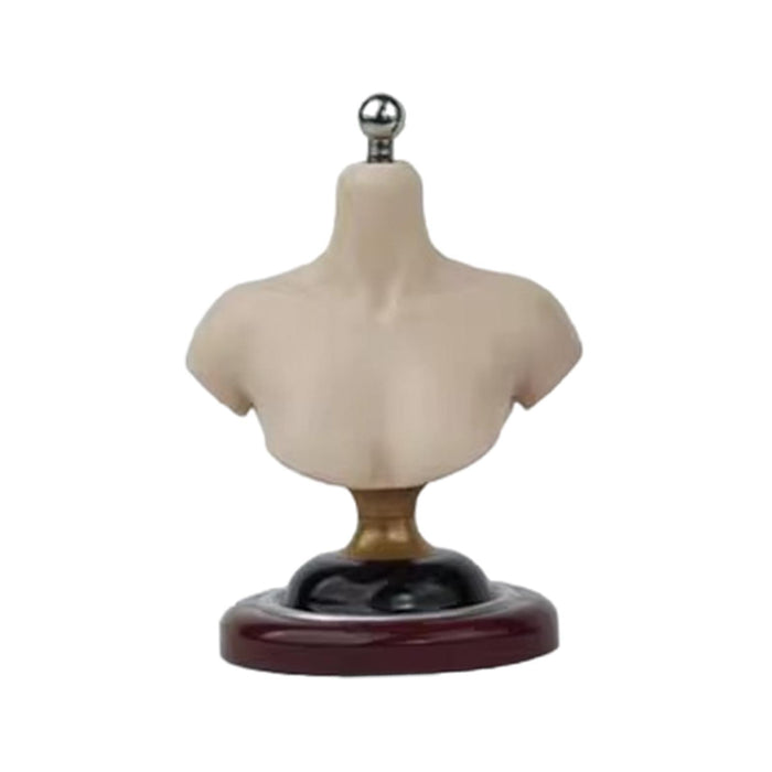 Crofta 1/6 Half Bust Base Stand Accessories for Photographing Exhibition Collection 9cm