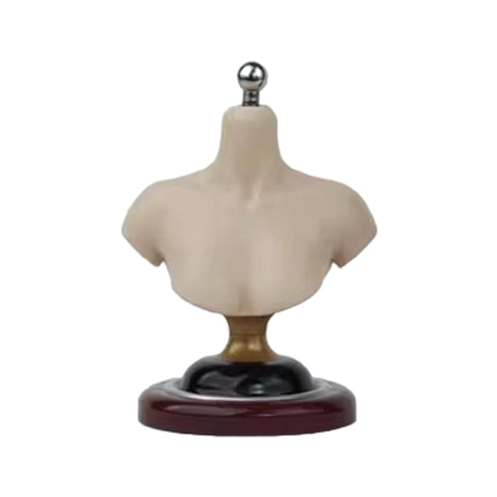 Crofta 1/6 Half Bust Base Stand Accessories for Photographing Exhibition Collection 9cm