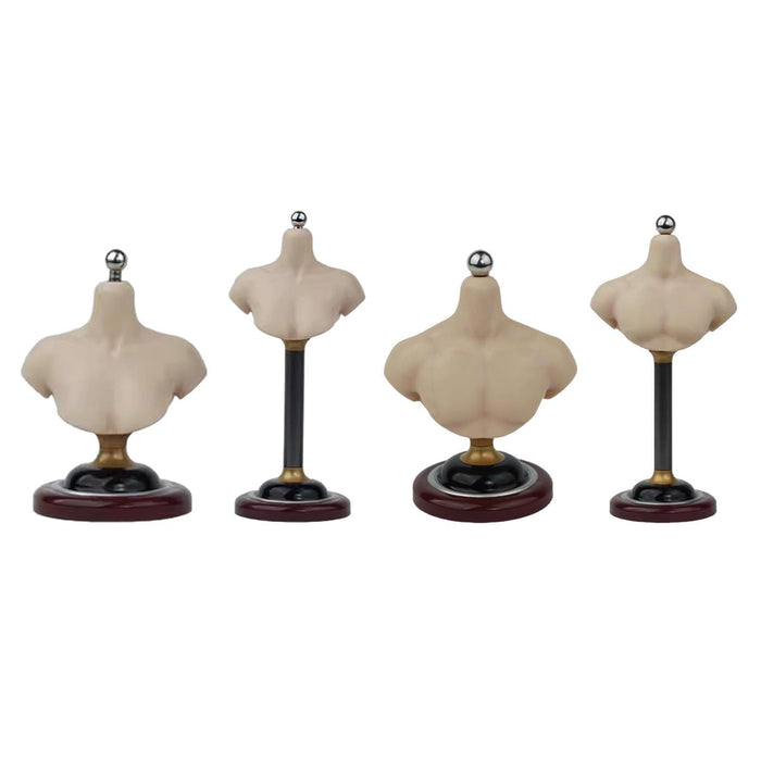 Crofta 1/6 Half Bust Base Stand Accessories for Photographing Exhibition Collection 9cm