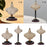 Crofta 1/6 Half Bust Base Stand Accessories for Photographing Exhibition Collection 9cm