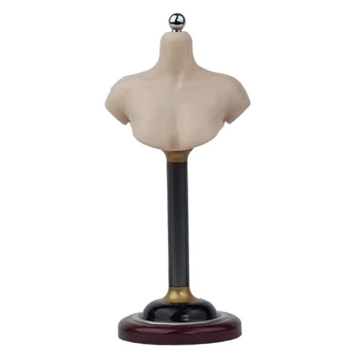 Crofta 1/6 Half Bust Base Stand Accessories for Photographing Exhibition Collection 16cm