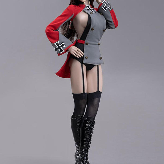 Crofta 1/6 Cosplay Outfit Casual with Leg Socks for 12'' inch Female Action Figures