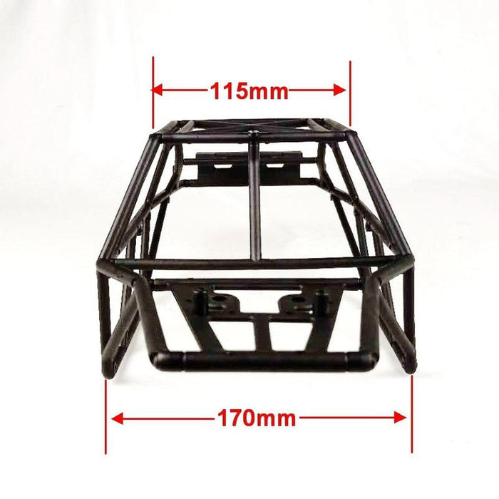 Crofta 1:10 RC Car Roll Cage Nylon DIY Modified Replace Parts for Rh1045 Rh1043 Car