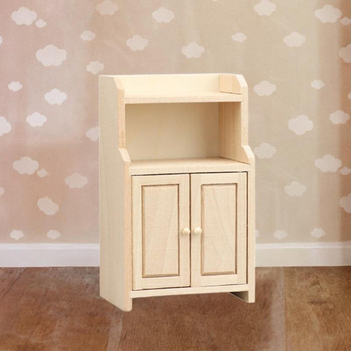 Crofta 1:12 Dollhouse Cabinet Mini Doll Accessories Decoration for Living Room Home Style A